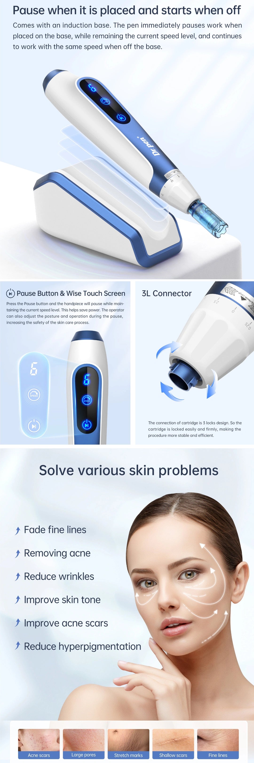 Dr.Pen A11 Ultima Pro Microneedling Pen - Feature Image 1