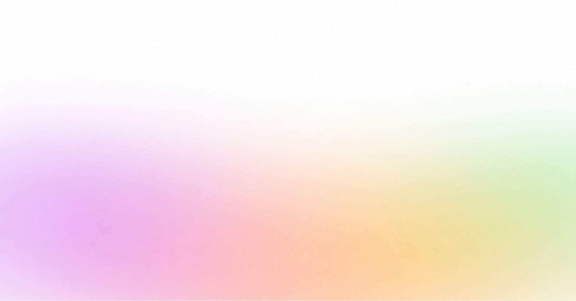 Gradient background transitioning from pink to yellow