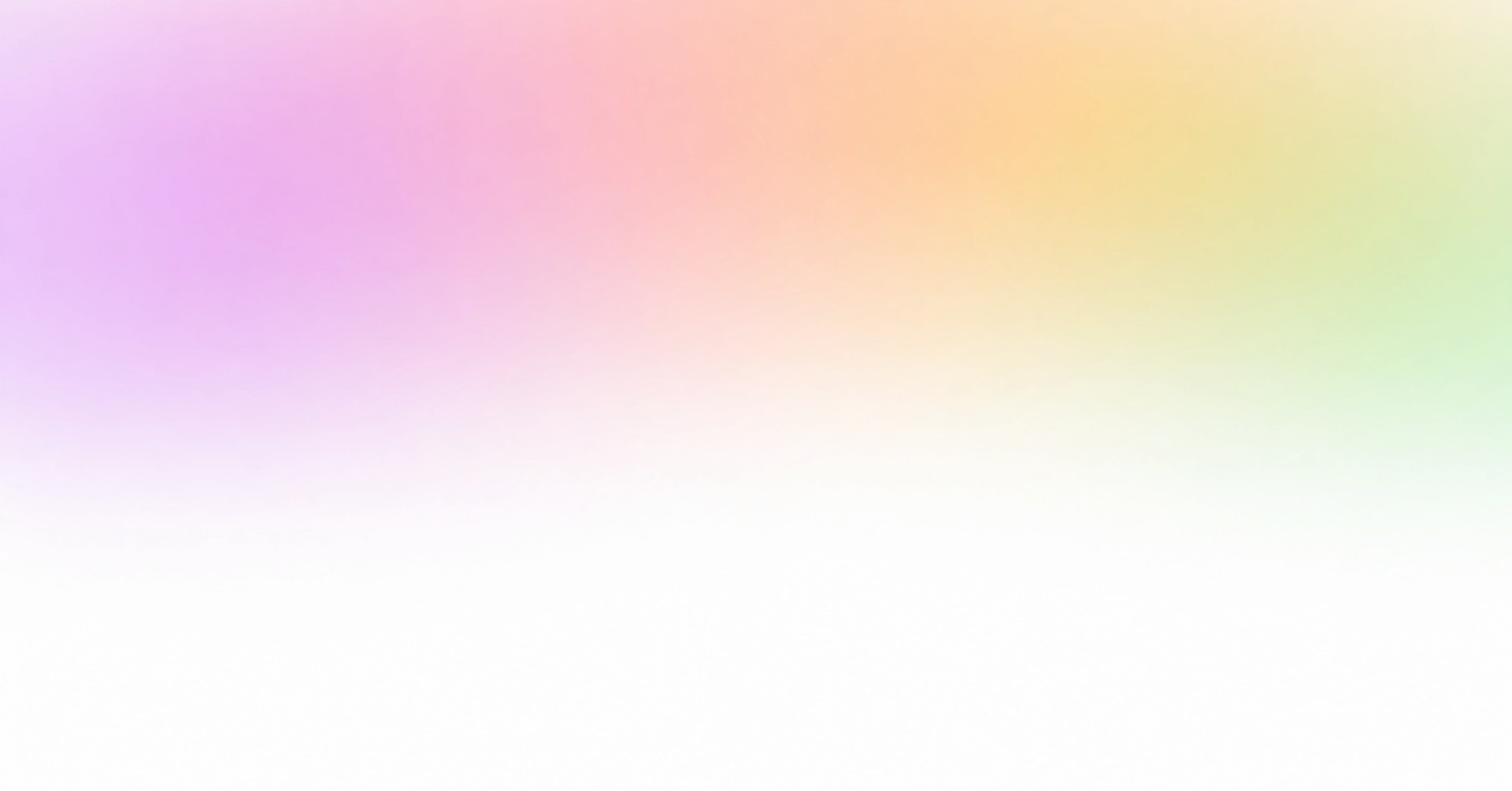 Gradient background transitioning from pink to yellow