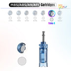 Dr. Pen A10 Nano-R round replacement cartridge with 50 mm² treatment area for fine lines, pores and daily skin care