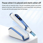 Dr. Pen A11 Ultima Pro microneedling pen touchscreen controls and 3 lock connector cartridge system