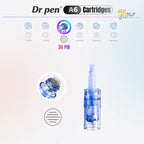 Dr. Pen A6 36 pin replacement cartridge detail image showing dense needle arrangement and cartridge body for microneedling skin care.