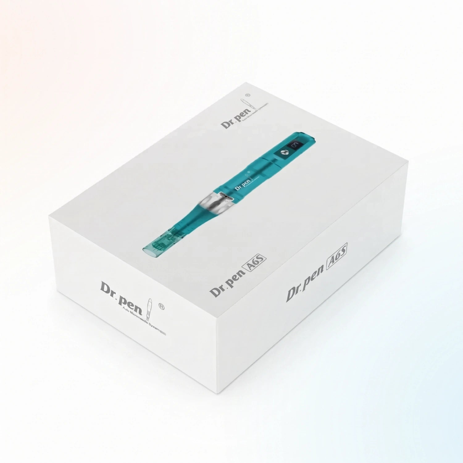 Dr. Pen A6S Smart Microneedling Pen packaging box with product image and Dr. Pen branding