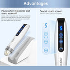 Dr. Pen Bio Pen Q2 microneedling pen smart touchscreen interface with LED EMS and speed controls