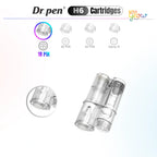 Dr. Pen H6 18 pin replacement cartridge with highlighted needle head and close-up product view