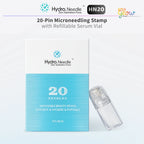 Dr.Pen Hydra Needle HN20 20-pin derma stamp with refillable serum vial and product box