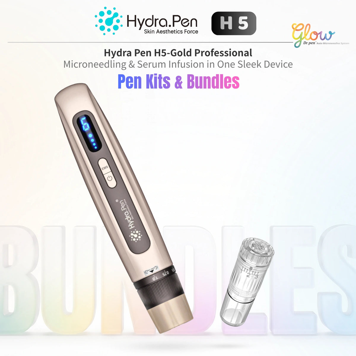 Dr.Pen Hydra Pen H5 Gold | Serum Infusion Microneedling Pen – Dr