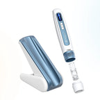 Dr.Pen Hydra Pen H5 White microneedling device with serum cartridge assembly and stand