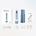 Dr.Pen Hydra Pen H5 White complete device set with charger, cartridges, manual, and accessories