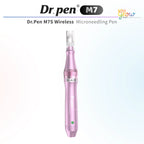Dr. Pen M7 wireless microneedling pen in pink shown as the main product image