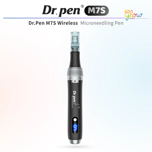 Dr. Pen M7S black wireless microneedling pen hero product image
