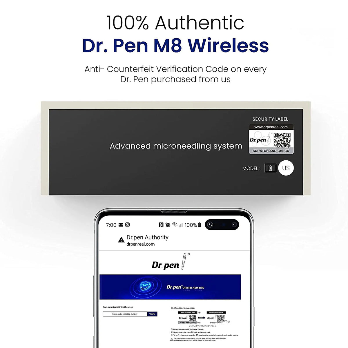 Dr.Pen M8 Wireless Microneedling Pen - Feature Image 1