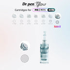 Dr. Pen Glow M8 and M7S Nano-R replacement cartridge with round nano tip layout and cartridge body