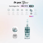 Dr. Pen Glow M8 and M7S Nano-S replacement cartridge with square nano tip layout and cartridge body