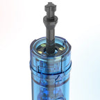 Detailed top view of Dr. Pen M9 replacement cartridge chip connector and internal cartridge components