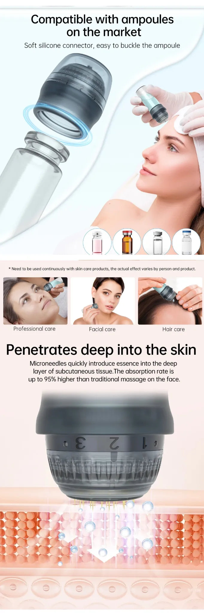 Dr.Pen Hydra Needle HN30 30-Pin Derma Stamp - Feature Image 1