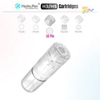 Hydra Pen H3 H5 36-pin replacement cartridge with transparent 3ml chamber and adjustable serum output markings