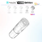Hydra Pen H3 H5 Nano-R round replacement cartridge for serum delivery with 3ml transparent chamber and round nano tip